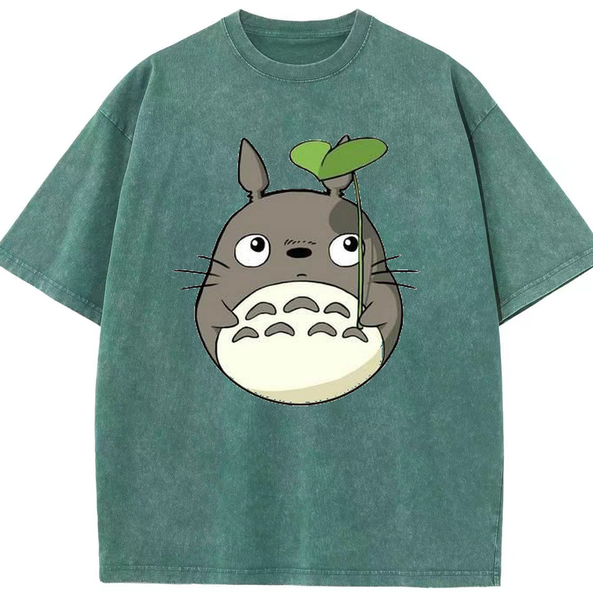 （画像用） となりのトトロ 草壁メイ 草壁サツキ My Neighbor Totoro Satsuki Kusakabe Mei Kusakabe 綿100% ヴィンテージ風 半袖Tシャツ（フロントプリント）